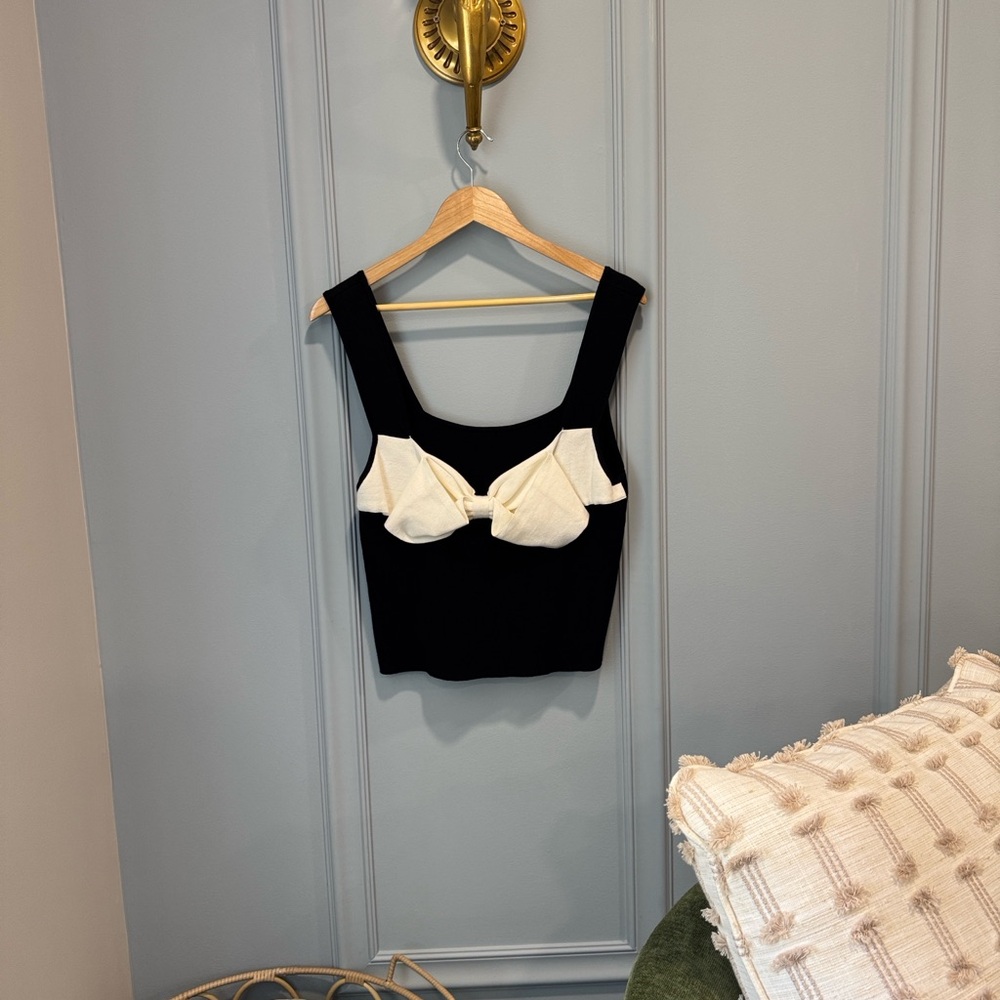 MAEVE BY Anthropologie black Top NWT